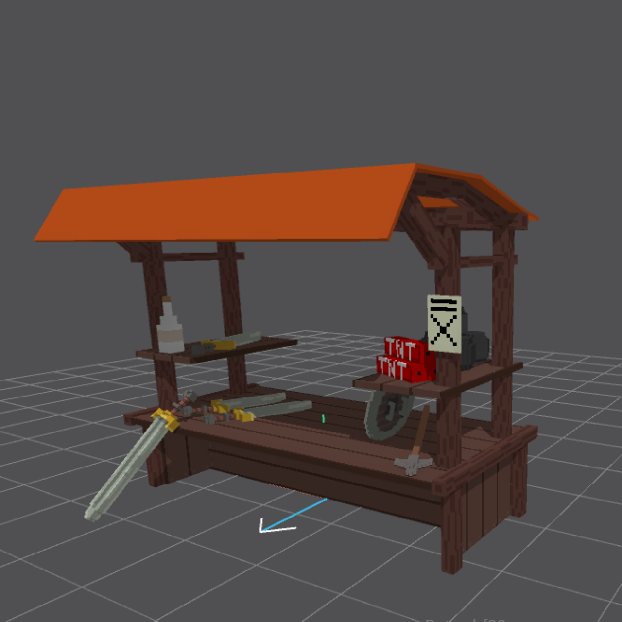 Medieval Weapon Stand